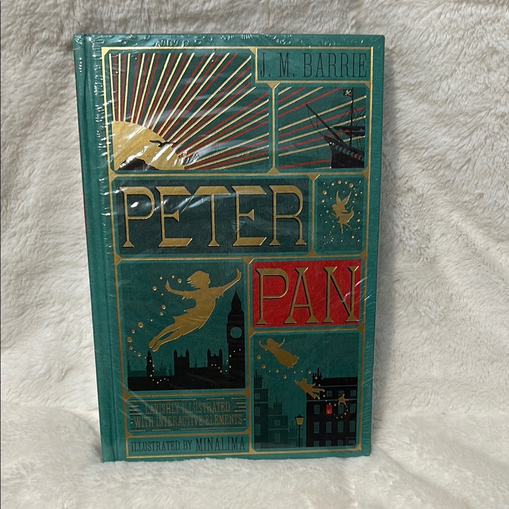 Peter Pan Illustrated Hardcover Book